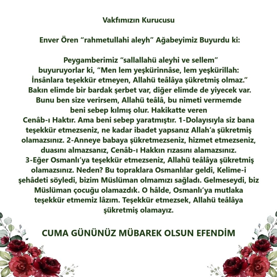 Cuma Tebriği (4)